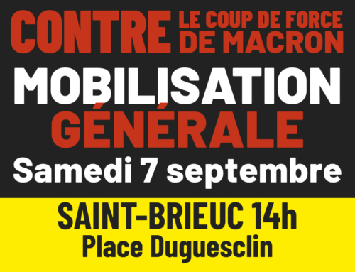 Appel d’ATTAC 22 : manifestons contre le coup de force de Macron, à 14h place Duguesclin le samedi 7 septembre !