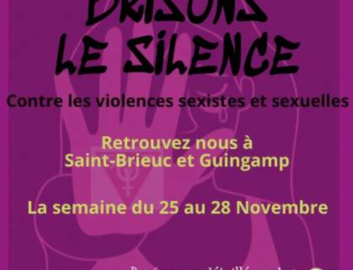 Actions autour du 25 Novembre dans le département – Journée internationale de lutte contre les violences faites aux femmes et aux minorités de genre