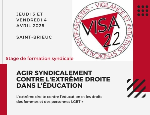 Stage VISA 22 – 3 et 4 avril 2025 – Saint-Brieuc