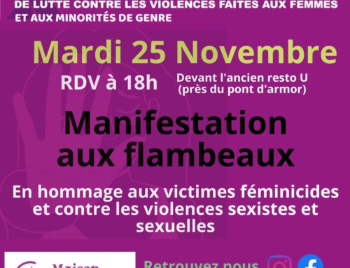 Actions du 25 Novembre dans le département – Journée internationale de lutte contre les violences faites aux femmes et aux minorités de genre