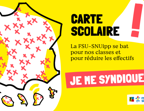 Carte scolaire et conditions de travail : mobilisé·es à partir du 23 mars !